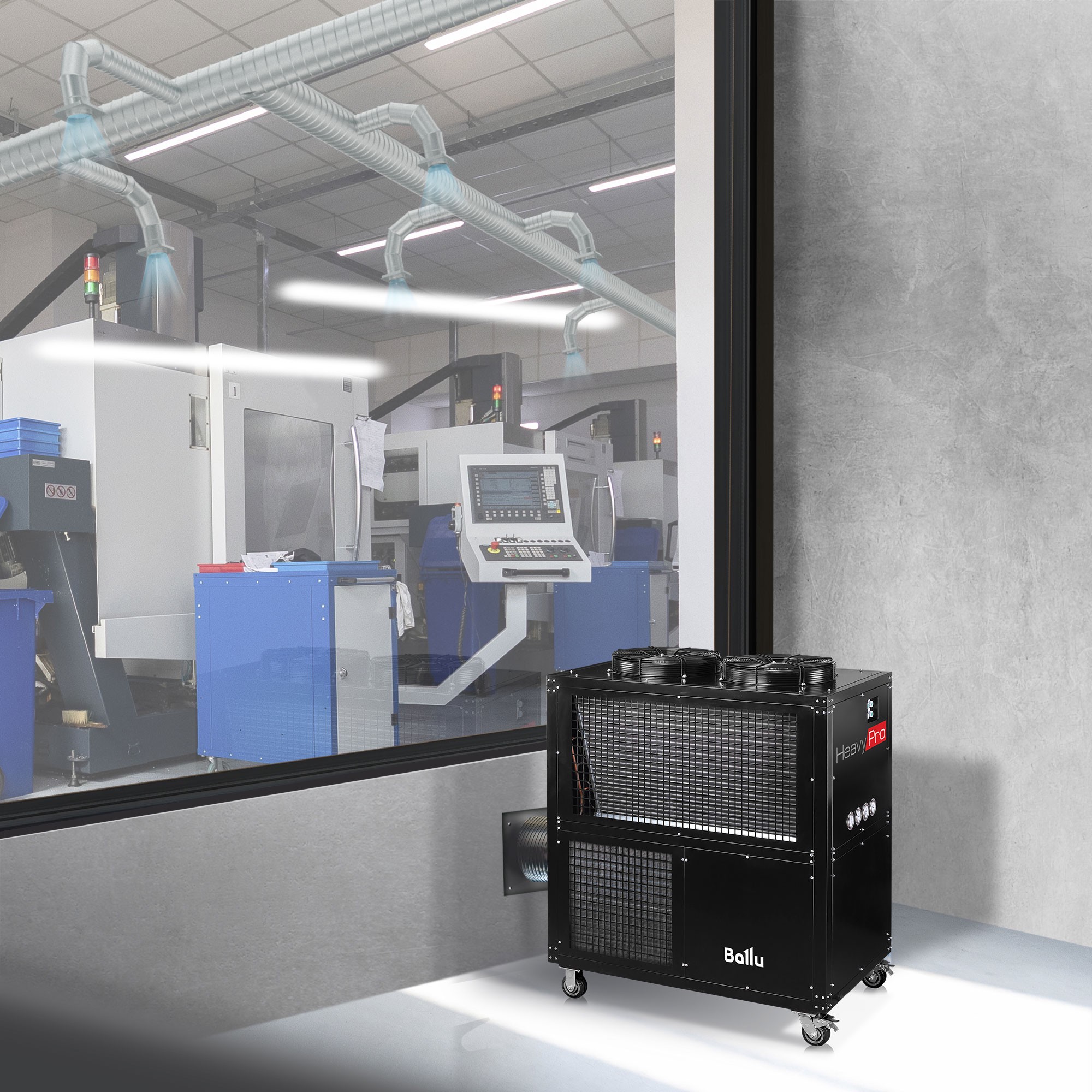 Кондиционер промышленный мобильный Ballu Heavy Pro BGK25 — изображение 7