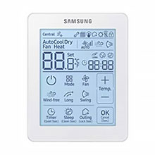 Кассетная сплит-система Samsung Пульт проводной MWR-SH11N CAC WindFree 360ᵒ